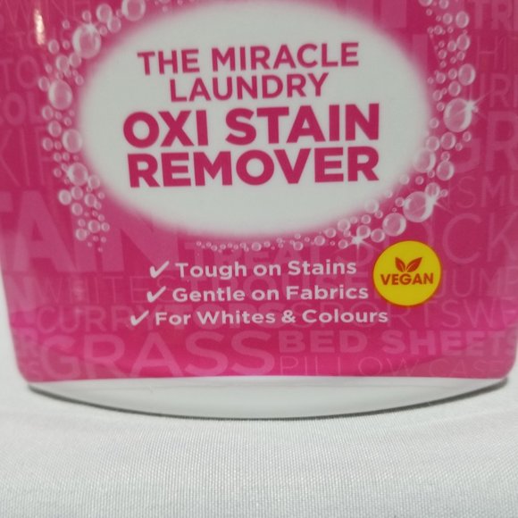 2 The Pink Stuff The Miracle Laundry Oxi Stain Remover Spray Bottles Brand New - Picture 9 of 15